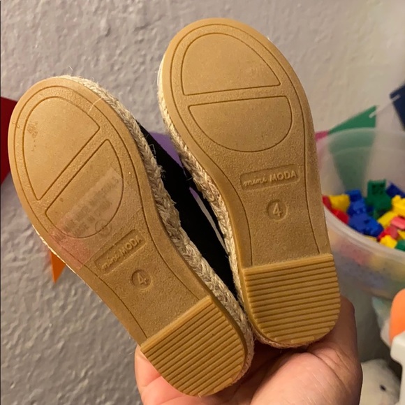 Mini Moda - Size 4 - never worn baby espadrille! - Picture 3 of 5